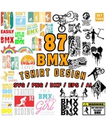 87 BMX T-Shirt Designs Bundle Svg Png Dxf Eps Ai, Bmx Rider Clipart, Ext... - €2,54 EUR