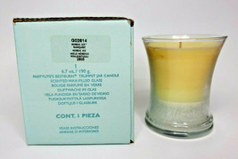 PartyLite Best Burn Trumpet Jar Candle 6.7oz New Box Nordic Ice P5A/02614 - £13.36 GBP