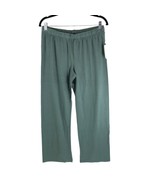 PJ Salvage Womens Pajama Lounge Pants Faux Button Fly Green S - £18.92 GBP