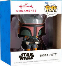 Hallmark 3HCM2312 Funko Pop! Star Wars Boba Fett Resin Christmas Ornament - New! - £8.02 GBP