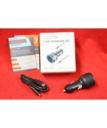 REXING - 120W Vehicle Quick Charger with 2 USB-C &amp; 1 USB For iPhone/Andr... - $60.88 CAD
