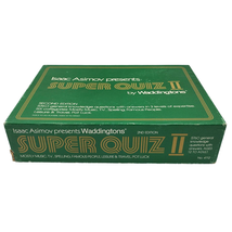 Isaac Asimov Presents Super Quiz II by Waddingtons Trivia Game Complete ... - $12.86