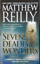 Seven Deadly Wonders  novel by Matthew Reilly, Paperback, New - £4.67 GBP