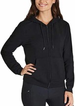 Eddie Bauer Women&#39;s Supersoft Full Zip Hoodie Jacket Size: S, Color: Black - £27.96 GBP