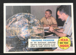 1969 Topps Man On The Moon Training Program Astronauts #24A - £7.44 GBP