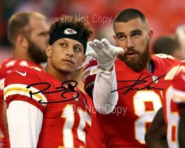 Patrick Mahomes Travis Kelce Signed Photo 8X10 Rp Autograph Reprint Kansas City - £15.97 GBP