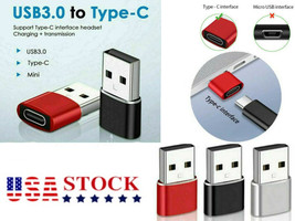 5 Pack Usb C 3.1 Type C Female To Usb 3.0 Type A Male Port Converter Adapter Us - £10.41 GBP