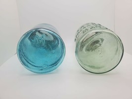 Ball Blue Glass &amp; Atlas Strong Shoulder Mason Quart Canning Jar With No. 10 Lids - £38.99 GBP