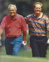 Arnold Palmer &amp; Jack Nicklaus 8X10 Photo Golf Pga Masters Us Open - £3.90 GBP