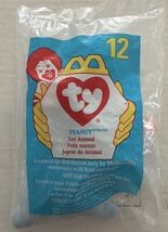 Peanut #12 McDonald’s TY Teenie Beanie Baby Happy Meal Toy Vintage 1998 ... - $4.99