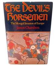 1979 2nd Print The Devil&#39;s Horsemen Mongol Invasion by Jame Chambers HC/DJ - £3.85 GBP