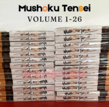 Mushoku Tensei: Jobless Reincarnation English Light Novel Vol. 1-26 -FRE... - $349.99