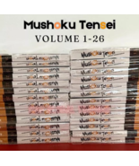 Mushoku Tensei: Jobless Reincarnation English Light Novel Vol. 1-26 -FRE... - $480.19 CAD