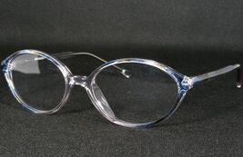 Vintage KK Eyewear KK43008-1 Clear /Blue /Brown UNIQUE RARE EYEGLASSES 5... - $21.38