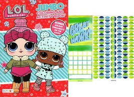 L.O.L. Surprise - Christmas Edition Holiday - Jumbo Coloring &amp; Activity Book - £5.49 GBP