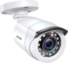 2.0MP FHD 1080P Security Camera Outdoor/Indoor (Hybrid 4-In-1 HD-CVI/TVI/A - £38.55 GBP