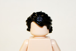 Minifigures Blocks Male Tussled Black Hair Piece For - $2.25