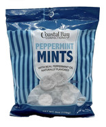 Coastal Bay Peppermint Mints W/Real Peppermint Oil Fat Free:6oz/170gm - $164.54 MXN
