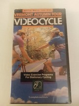 Videocycle Vermont Autumn Tour Cycle Vision Tours VHS Video Cassette Bra... - $19.99