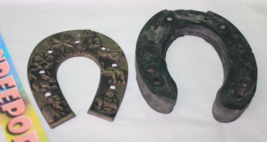 2 Piece Horseshoes Signo Poderoso Lucky 13 And Z &amp; G Roaring Springs PA Black - £23.73 GBP