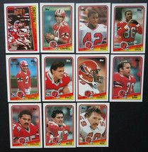 1988 Topps Atlanta Falcons Team Set of 11 Football Cards - £3.90 GBP