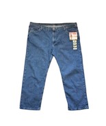 Wrangler Jeans Mens 42x30 Five Star Premium Denim Regular Fit Blue Cotto... - $18.05