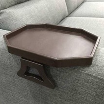 Sofa Arm Clip Table, Armrest Tray Table, Drinks/Remote Control/Snacks Ho... - $35.99