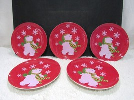 Lot of Five Avon Porcelain Decorative Salad/Dessert Plates, Collectible - $21.95