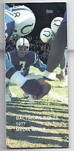 1977 Baltimore Colts Media Guide - £26.41 GBP