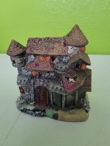 East West Distributing Co. Halloween House Cottage Witch Ghost Village L... - $45.15