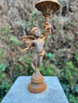 Lantern Angel – Iron Sculpture. 39x20x15cm - 3.4Kg - $209.95