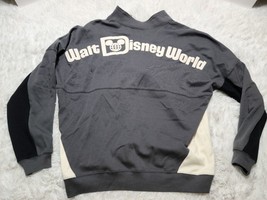 Walt Disney World Gray Zip Track XXL Jacket Spirit Jersey Puffy Raised L... - $37.04