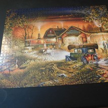 Buffalo Games Terry Redlin Morning Warm Up 1000 Piece Jigsaw Puzzle Country - £9.17 GBP