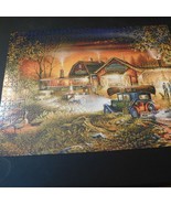 Buffalo Games Terry Redlin Morning Warm Up 1000 Piece Jigsaw Puzzle Country - $11.65