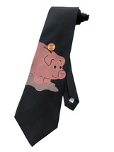 Men&#39;s Piggy Bank Finance Banking Financial Advisor Analyst Necktie | Neck Tie - £12.61 GBP