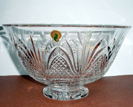 Waterford Ambassador Centerpiece Bowl 10&quot; Large #155724 New In Box - $275.90