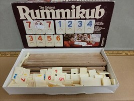 The Original RUMMIKUB fast moving rummy tile game family complete #400  - $30.95