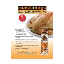 Toastabags Standard Roasting Bags, Transparent, 25 x 38 cm, Pack of 8  - $95.03 MXN