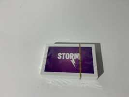 Monopoly Fortnite Game Replacement Parts- Pack of Storm Cards- New Sealed - $9.69