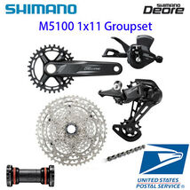Shimano Deore M5100 1x11 Speed Groupset Crank Derailleur Shifter Cassett... - $228.88