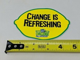 Sierra Mist Lemon Lime Challenge Change Refreshing Sticker Soda Pepsi Y2... - £3.38 GBP