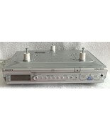 Sony ICF-CD543RM FM/AM CD Player Under Cabinet Clock Radio Mega Bass - £59.31 GBP