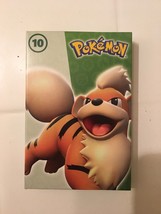 2022 McDonalds Happy Meal Toys Pokemon # 10 Growlithe, Sealed Booster Card Pack - £3.91 GBP