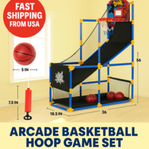 SyncFun Arcade Basketball Hoop Game Set w/ 4 Balls&amp;Pump Indoor Outdoor K... - €47,06 EUR