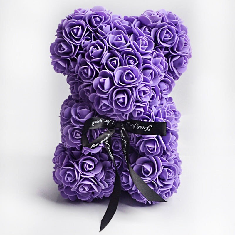 Valentines Day Rose Flower Teddy Bear - Make Your Own Bear - Bears