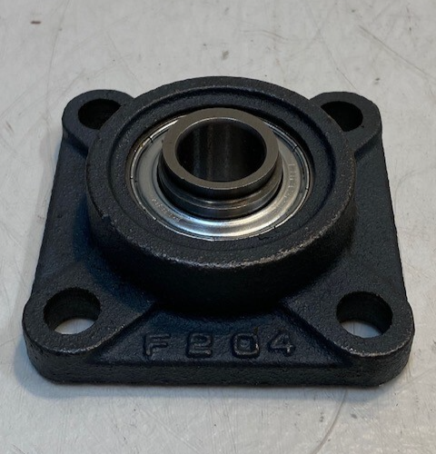 PEER 4-Bolt Flange F204 Insert Bearing FH204-12 | 19mm Bore 3-1/4&quot; W - $37.99