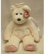 Ty Original Beanie Buddies Halo Angel Bear Beanbag Plush Toy Swing Tush ... - £23.59 GBP