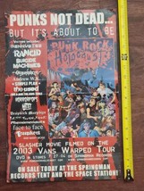 Punk Rock Holocaust Poster cult movie 2004 rancid atmosphere the used dr... - $48.37