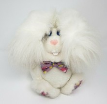 Vintage 1993 White Giggle Bunny Rabbit Jelly B EAN Ears Stuffed Animal Plush Toy - £36.61 GBP