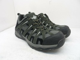 Nautilus Men&#39;s Low Composite-Toe EH Work Shoes N1704 Khaki/Grey Size 9.5W - £33.76 GBP